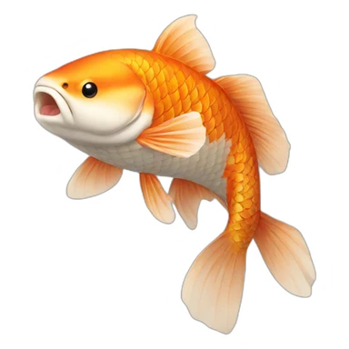 Koi carp sticker