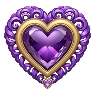 Purple Heart add infinite sticker