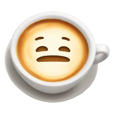 flat white (in inventory) sticker