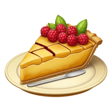 Pie sticker