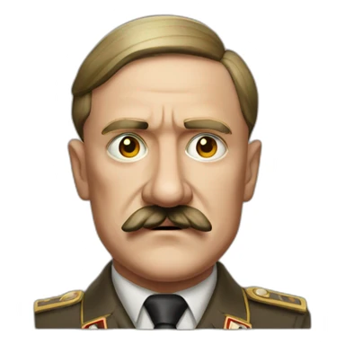 adolphe hitler sticker