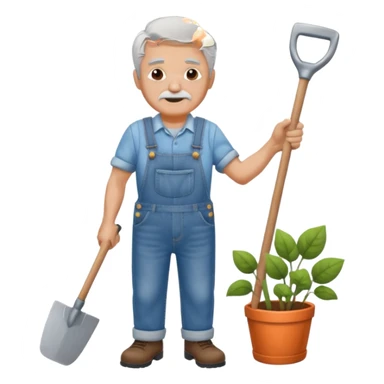 OLD MAN GARDNER  sticker