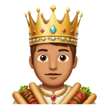 Kebab king sticker
