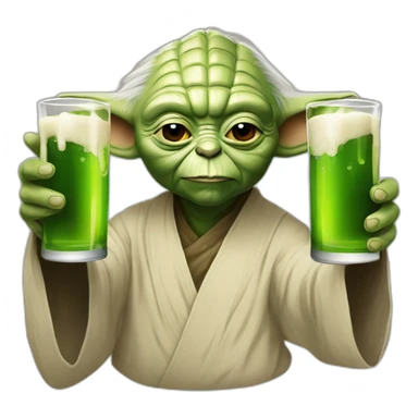 Yoda-drink-beer sticker