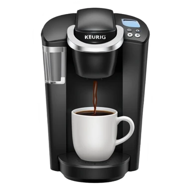 A keurig machine, the coffee machine that takes the k-cups sticker