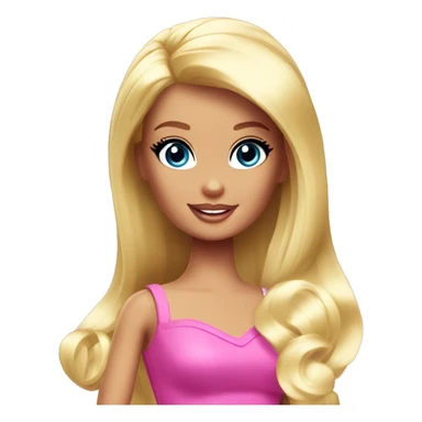 Barbie poni  sticker