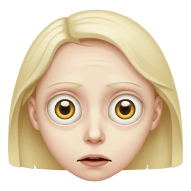 🫩 but weird sticker