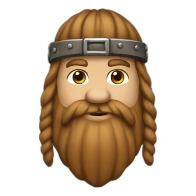 Gimli dwarf sticker