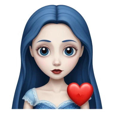 heart corpse bride HEART sticker