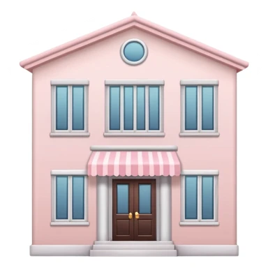 Light Pale Pink Building Lease sticker