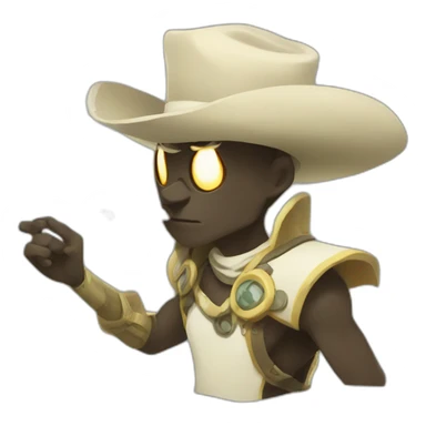 Smoke in dofus theme sticker