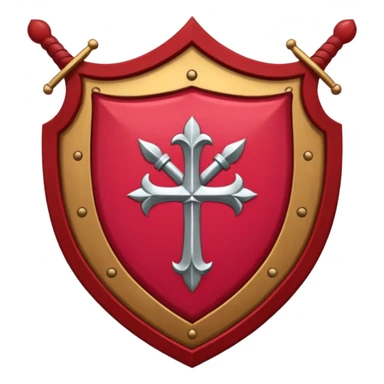 brasão sangrando medieval rosa de sangue vermelha sticker