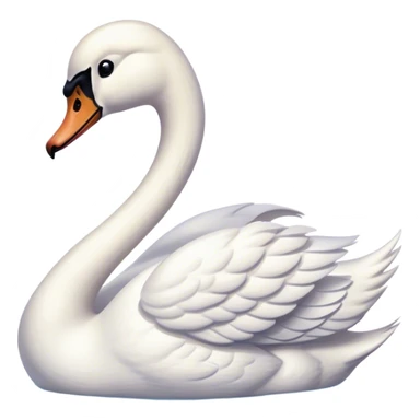 Swan sticker