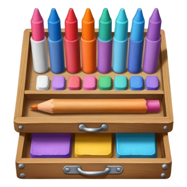 Street Chalk Drawer sticker