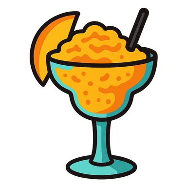 frozen mango margarita sticker