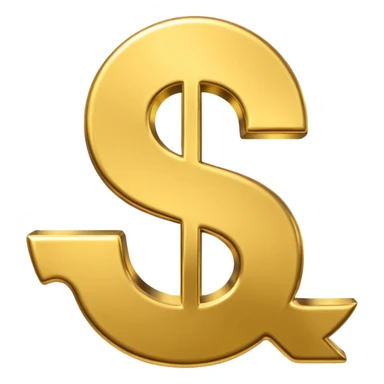 Symbole de currency en or en forme de lettre F précise, seul, 3D, brillant, style emoji simple et lisible sur fond uni. pas une autre lettre

Fcoins sticker