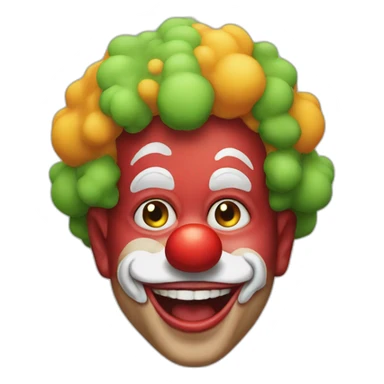 clown fano sticker