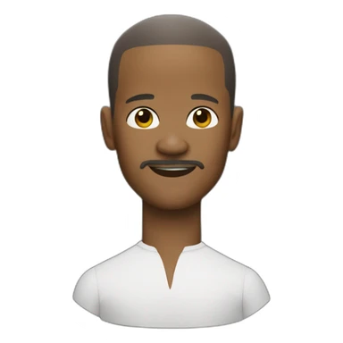 Jamie Foxx shaved sticker