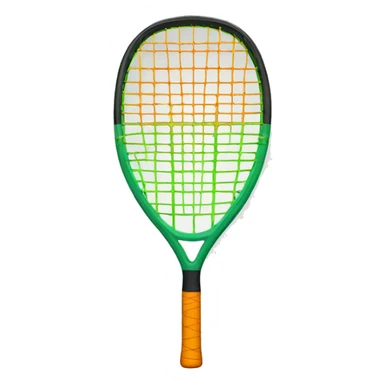 squash racket sticker