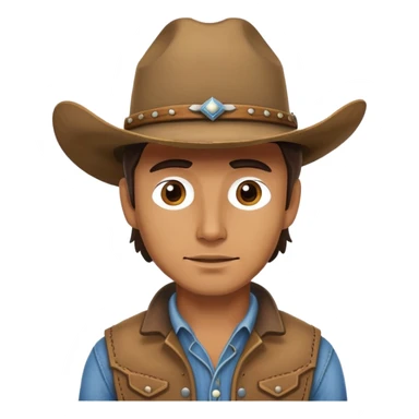 classic cowboy sticker