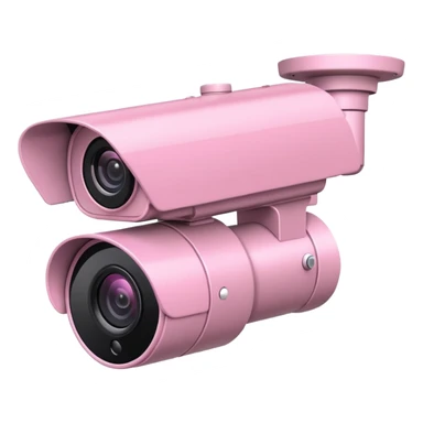 Security Camera pink Axis P1346-E sticker