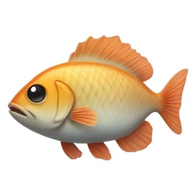 fish with legs sticker