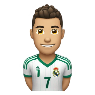 cristiano ronaldo qui crie siuuuuu en faisant le geste  sticker