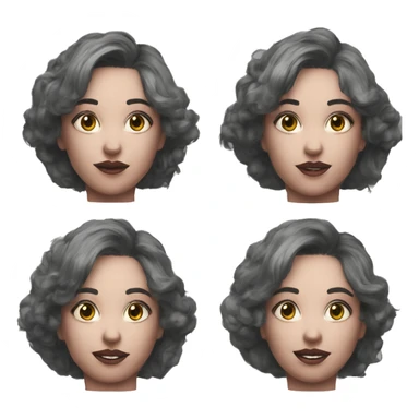 Unfinished sketch wip work in progress half sketch half photo sketches collage magazine face sticker