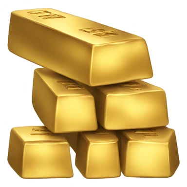 Gold bars sticker