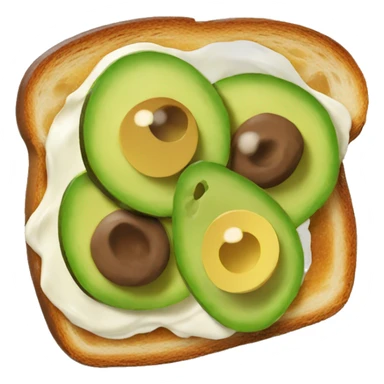 Avocado toast  sticker