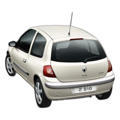 Renault clio 2 sticker