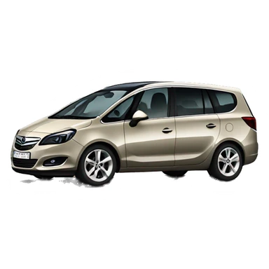 Opel Zafira A sticker