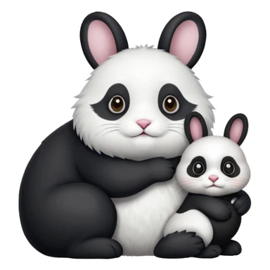 Cat,bunny,panda sticker