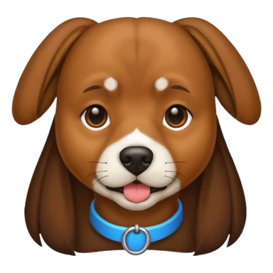 Humano con cabeza de perro sticker