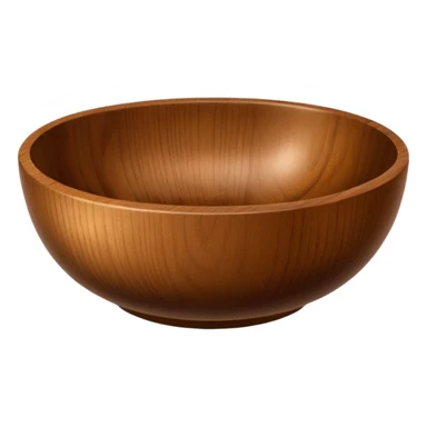 wooden bowl  sticker