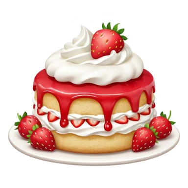 Strawberry shortcake sticker
