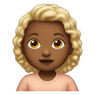 magda brown baby sticker