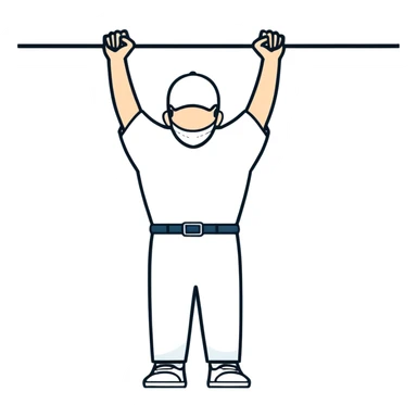 Whopping someone with a belt sticker