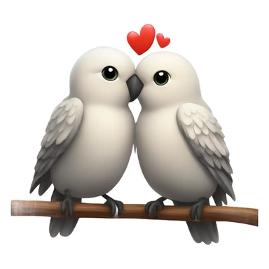 love birds sticker