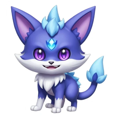 Sableye-Meowstic-Purloin-hybrid-fusion (full body) sticker