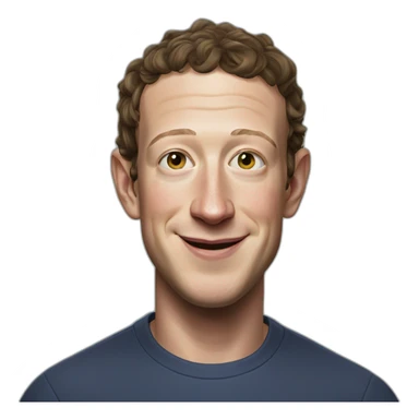 Reptilian alien Mark Zuckerberg sticker