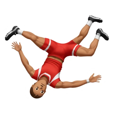 Footballer backfilp sticker