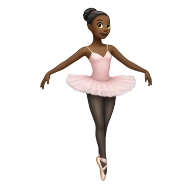 Black Ballerina  sticker