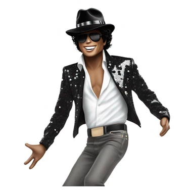 Micheal Jackson dancing  sticker