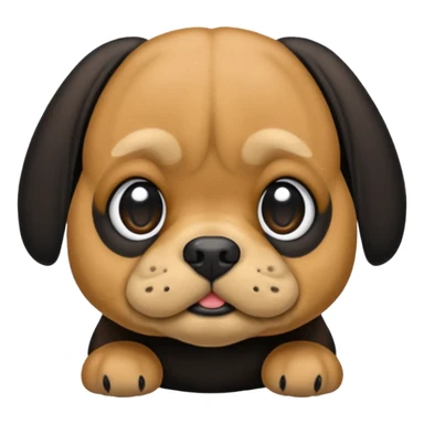 Make a puggle sticker
