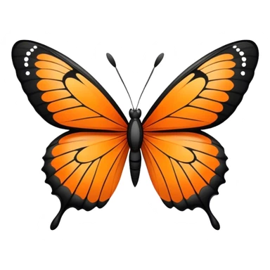 Papillon sticker