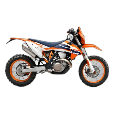 Motocross KTM sticker