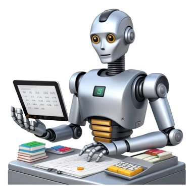 Robo Bookkeeper sticker