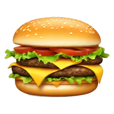 5 katlı hamburger sticker