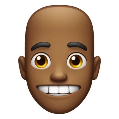 creepy man smiling sticker